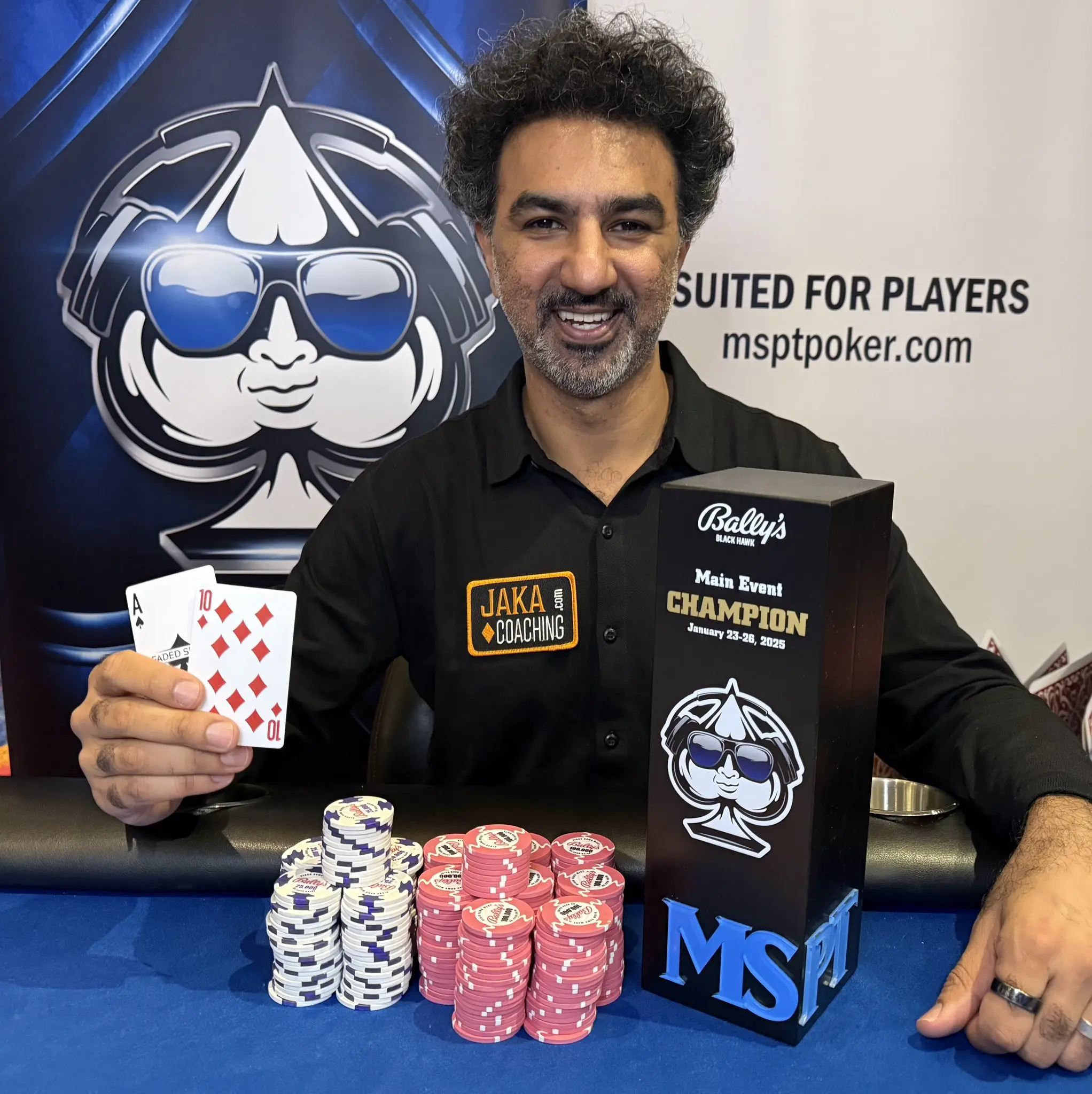 Faraz Jaka MSPT Season 16 Ballys Black Hawk Showdown Series