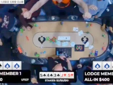 Lodge Card Club Bad Beat Jackpot 250204