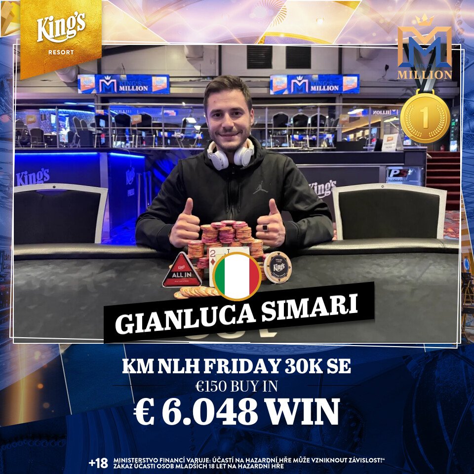 Ein Mann und eine Frau spielen Poker in einem eleganten Casino. Der Mann hat eine Hand mit Karten, während die Frau konzentriert ihre Karten betrachtet. Im Hintergrund sind weitere Spieler und eine luxuriöse Ein
