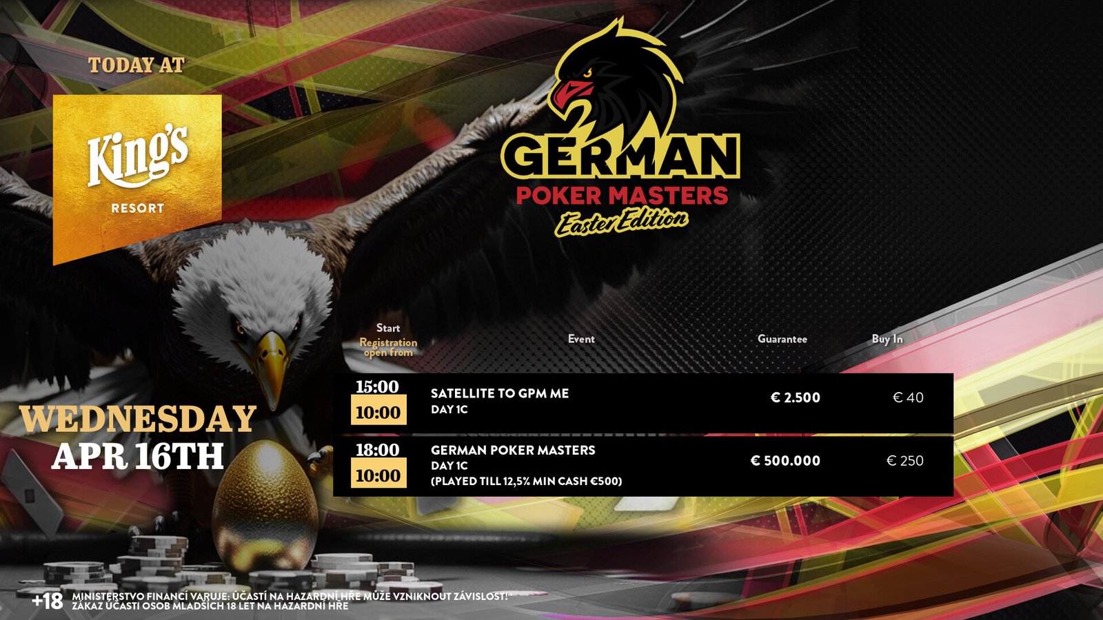Ein Mann und eine Frau spielen Poker an einem Tisch, sie haben Karten in der Hand und konzentrieren sich auf das Spiel.