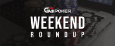 Ein animiertes GIF-Bild, das eine Zusammenfassung des GGPoker-Wochenendes zeigt. Es enthält verschiedene Pokerturniere, Spieler in Aktion und spannende Spielzüge.