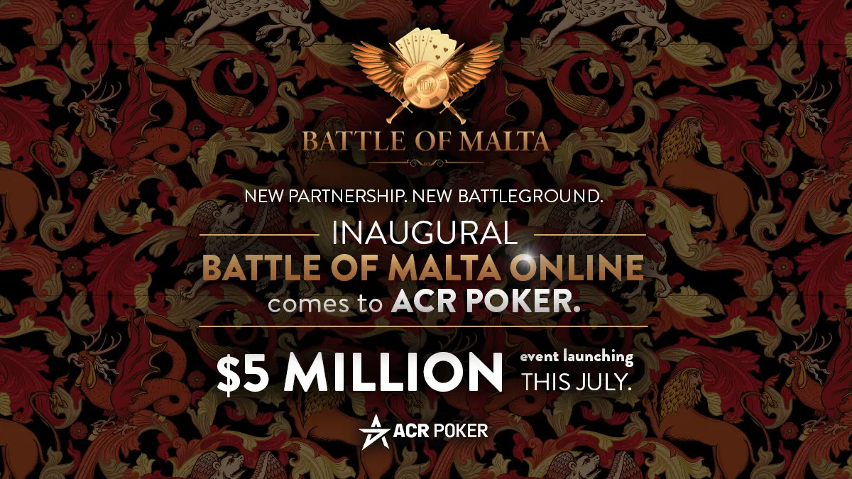 Battle of Malta Online 2025 auf ACR Poker