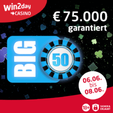 Ein Bild von einem Facebook-Post mit dem Titel "Big50" und dem Datum Juni 2025.